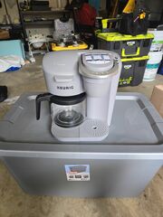 Keurig KDuo Essentials Single Serve KCup & Carafe Coffee Maker Moonligh Gray NIB