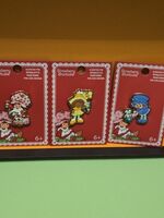 rawberry Shortcake Characters Scented Enamel Metal Pin Blind Box Combo Set