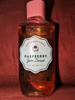 Bath And Body Works Raspberry Jam Donut Shower Gel Aloe And Vitamin E 10 Fl Oz New
