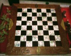 Vintage Chinese Chess Board Game (Collectable)