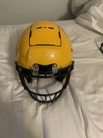 Brand New Medium F7 Football Helmet + Accessories
