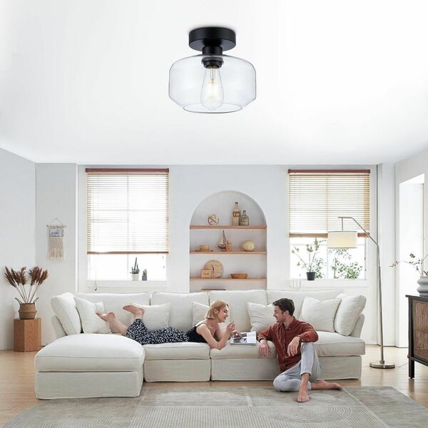 Modern Semi Flush Mount Ceiling Light