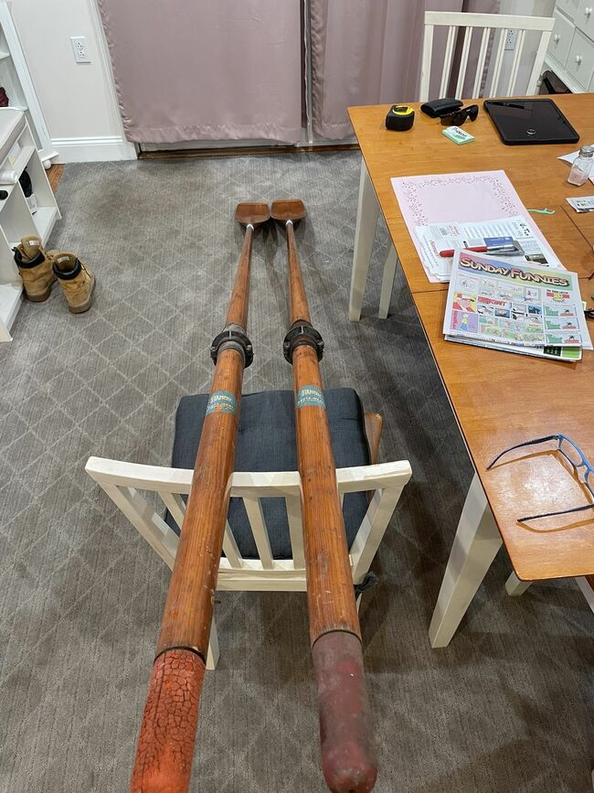 OARS Stampfli Wooden Oars