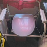Portable Toilet, Walker and Shower Chair-Pick Up Only