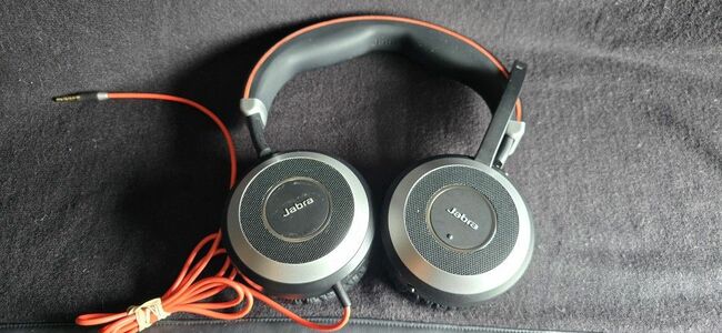 Jabra Evolve 80 UC Wired Headset Professional Telephone Headphones