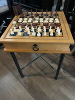 Backgammon & Chess Set