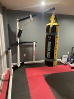 Century Cornerman Bag Stand With Title Heavybag