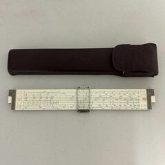 Vintage Frederick Post Versalog 1460 Slide Rule w/ Leather Case