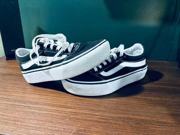 VANS platform shoes