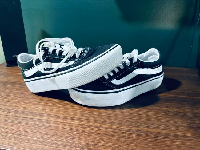 VANS platform shoes