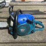 Makita DCS 6401   64cc Chainsaw 20”blade W/new Chain Works Strong!