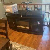 Tv Stand w/fireplace