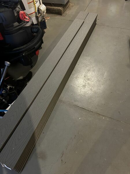 Trex Select - Pebble Grey - 13 Grooved Boards Cut to 7FT