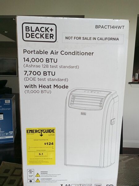 Black & Decor Cooling Air  Conditioning!