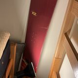 Snowboard 157 With Step On Bindings And Size 9.5 Men Boots