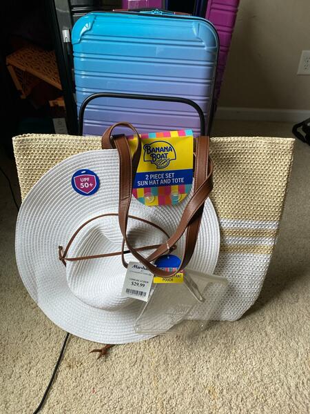 Banana Boat Hat & Bag Set