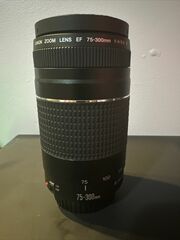 Canon Rebel T6 With 18-55mm And 75-300mm Lens