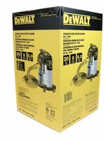 Brand New Dewalt DXV08SA Stainless Steel Wet/Dry 8-Gallon 5 HP Vacuum