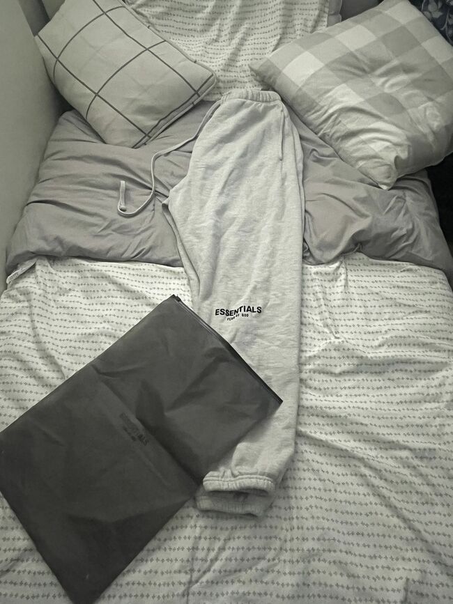 Light Oatmeal Essential Pants