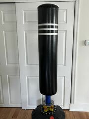 Punching Bag Heavy Boxing Bag with Suction Cup Stand-Freestanding Punching Bag for Adults Kickboxing