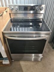 30"Brand New LG 5 Elements Air Fryconvection Electric Stove Stainless Steel