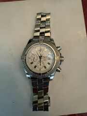 Breitling Super Avenger Chronograph Automatic White Dial