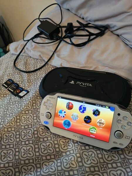 White PlayStation Vita Excellent Condition