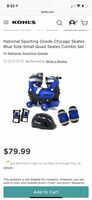 Chicago Skate Set (skates, Helment, Pads) Brand New NEVER USED.