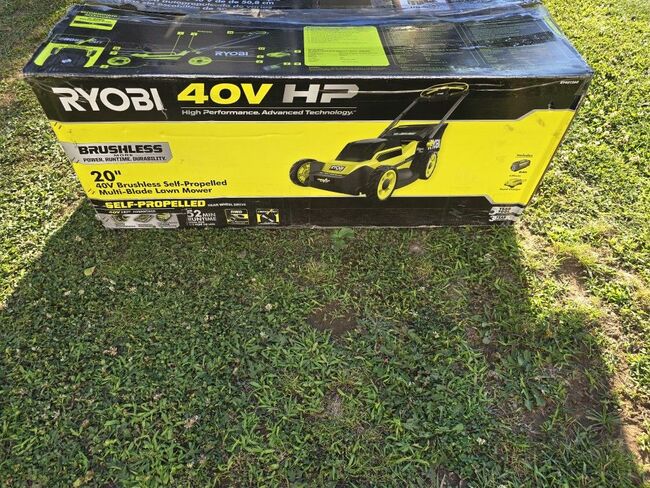 RYOBI

40V HP Brushless 20 in. Cordless Electric Battery Multi-Blade Walk Behind Self-Propelled Mower