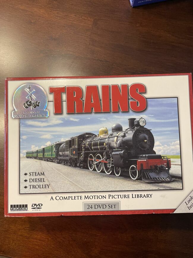 24 DVD Unopened Set Of trains