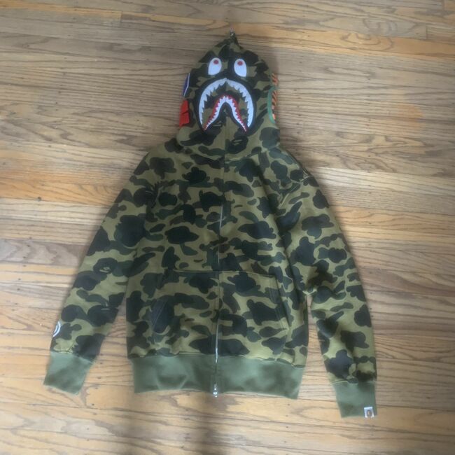 BAPE 1st Camo Shark Full Zip Hoodie