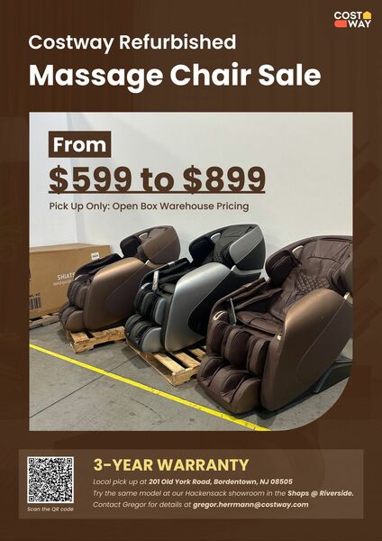 Massage Chair Open Box Sale