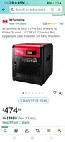 XYZprinting da Vinci 1.0 Pro 3in1 Wireless 3D Printer/Scanner