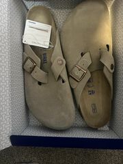 Birkenstocks Boston Taupe