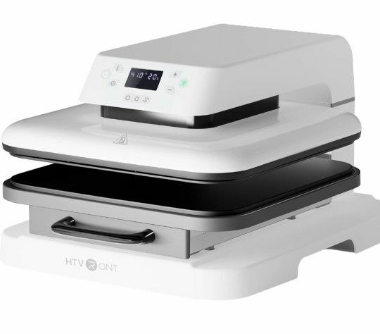 HTVRONT Auto Heat Press Machine for T Shirts - 15x15 Smart T Shirt Press Machine with Auto Release - Professional Heat Press for Sublimation, Vinyl, H