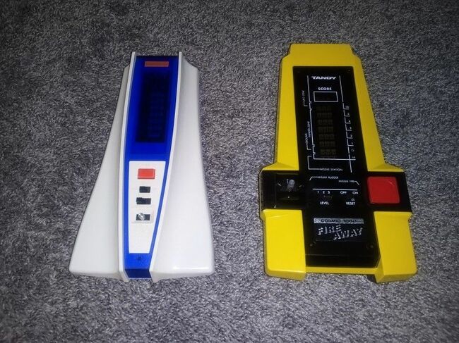 Tandy Fire Away & Bambino UFO Master Blaster Electronic Games Tested See Pics