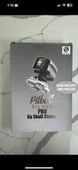 Skull Shaver Pitbull Silver PRO: Electric Head Shaver for Men, Wet & Dry Bald Head Shaver with Ergonomic Design - Perfect Grooming for Men