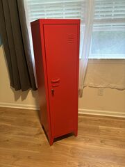 Red locker- Never Used