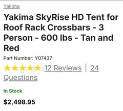 Yakima Rooftop Tent