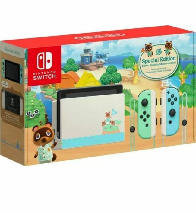 Nintendo Switch Animal Crossing Edition