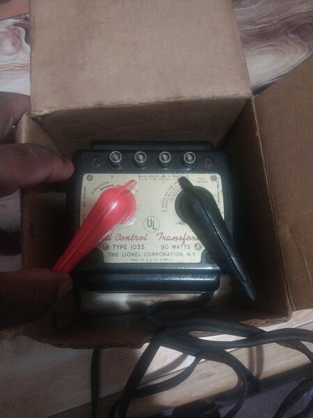 Lionel Multi control transformer.