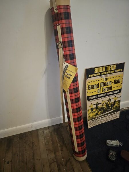 Vintage Cooler Chute