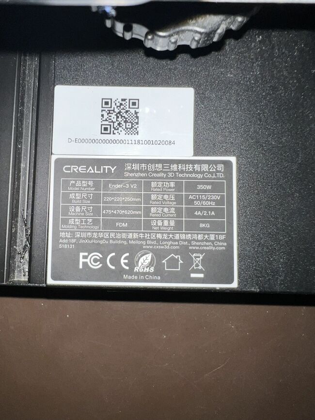 Ender 3 V2 3D Printer