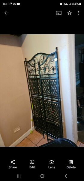 Kitchen metal foldable shelf