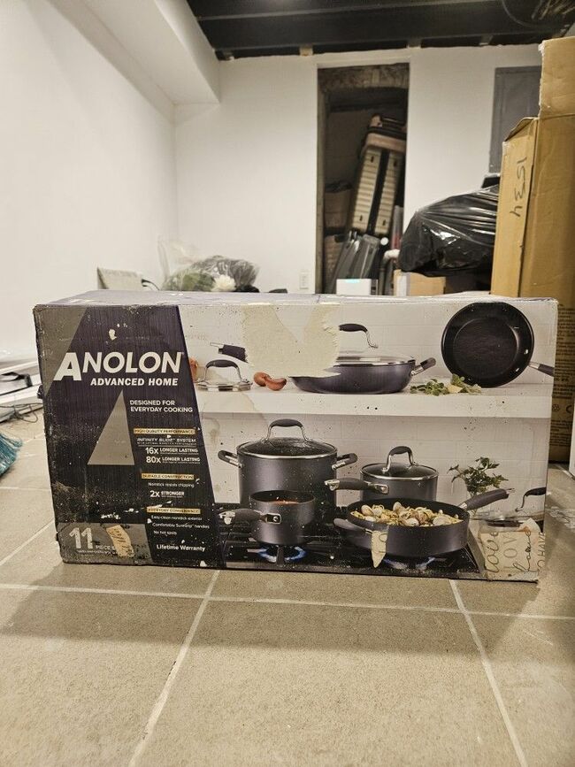 Anolon 11 Piece Set Cookware
