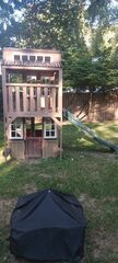 Gently used 2 floor playhouse Or playset for backyard.