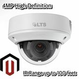 Platinum Network Vandal Dome IP Camera - 4MP