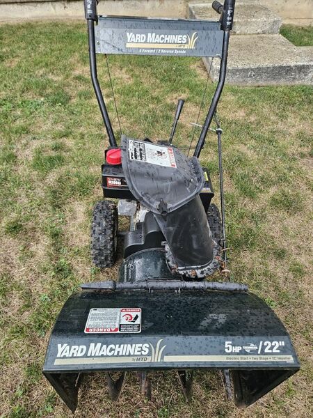 Snow Blower For Sale Runs Good As Is No Warranty Cash Only