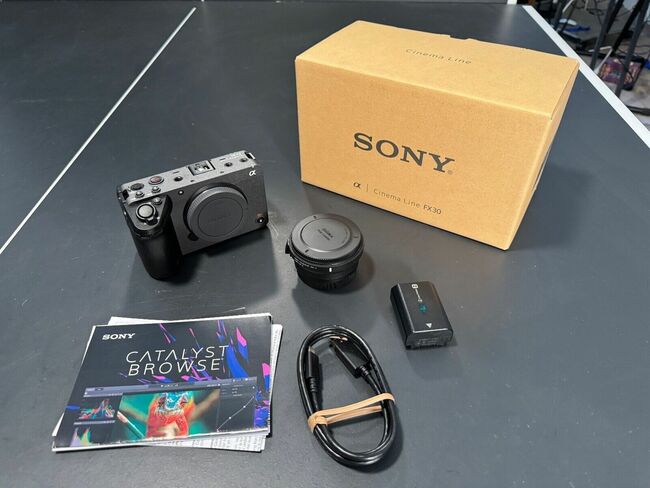 Sony FX30 26 MP Digital Cinema Camera - Black