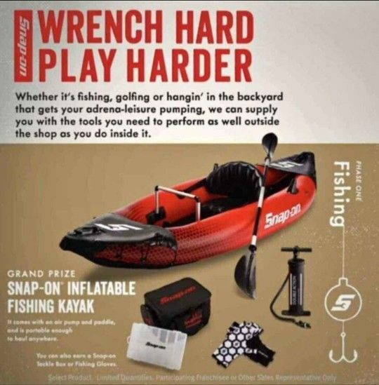 Snap On inflatable Kayak
